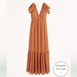 Tie-Strap Babydoll Midaxi Dress
Brand new no tags